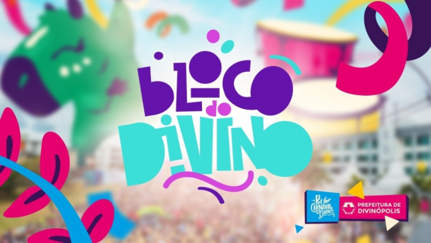 A Prefeitura de Divinópolis confirmou a participação do Bloco do Divino, como uma das grandes atrações para o Pré-Carnaval do Divino 2024.