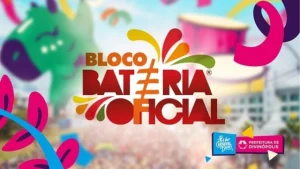 A Prefeitura de Divin&oacute;polis confirmou a participa&ccedil;&atilde;o do Bloco Bateria Oficial, como mais uma grande atra&ccedil;&atilde;o para o Pr&eacute;-Carnaval do Divino 2024.