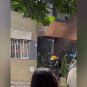 Incêndio em loja de sapatos é registrado em Nova Serrana