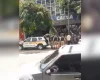 Na tarde desta segunda-feira (29) uma confusão foi registrada por moradores na Avenida Primeiro de Junho, no Centro de Divinópolis.