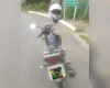 Um homem de 28 anos foi preso na tarde deste sábado (13) por adulterar o sinal identificador de uma motocicleta na BR-494, em Divinópolis.