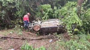 Dois capotamentos foram registrados na AMG-423, pr&oacute;ximo a Concei&ccedil;&atilde;o do Par&aacute;, nesta segunda-feira (1&ordm;).