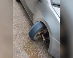Um homem divulgou um vídeo nas redes sociais para alertar sobre um buraco no meio da rodovia BR-494, logo após o trevo do Serra Verde, sentido Nova Serrana.