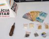 Divinópolis: Homem é preso com drogas no bairro Padre Eustáquio
