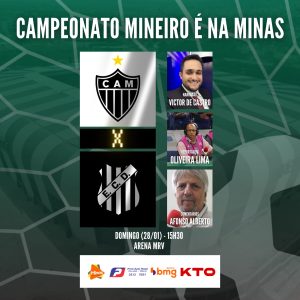 Galo precisa reabilitar sobre a Pantera. Atl&eacute;tico x Democrata-GV. A Minas FM transmite