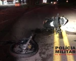 Por milagre motociclista sobrevive a grave acidente em Itaúna