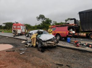 Acidente no Norte de Minas deixa beb&ecirc; morto e tr&ecirc;s feridos