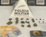 Adolescente &eacute; apreendido com por&ccedil;&otilde;es de haxixe e maconha no Serra Verde em Divin&oacute;polis