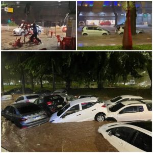 Belo Horizonte: chuva forte causa alagamentos em v&aacute;rios pontos da cidade