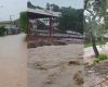Chuva alaga ruas em Itapecerica nesta segunda (15)
