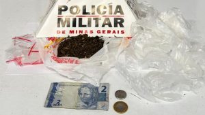 Divin&oacute;polis: Dupla &eacute; detida com maconha no bairro S&atilde;o Miguel