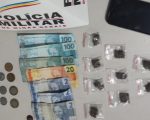 Homem é preso com maconha no Centro de Cláudio