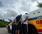 Mamute e leitão presos em Formiga
