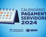 Prefeitura divulga calendário de pagamentos dos servidores para 2024