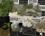 Policia localiza ‘laboratório’ de produção de drogas em fazenda em Córrego Dantas