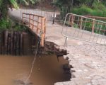 Itapecerica: Ponte é interditada com risco de queda