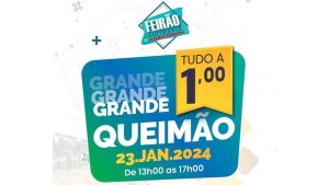 Casa Samaritana anuncia queim&atilde;o com tudo a R$ 1