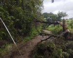 Desobstru&iacute;da a entrada da Comunidade do Quilombo