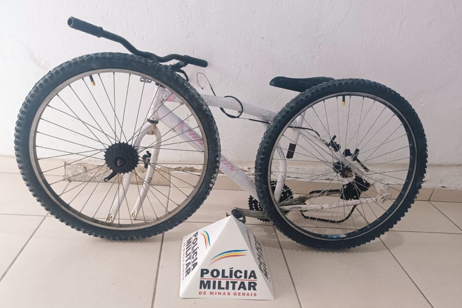 Adolescentes furtam rodas de bicicleta e são apreendidos em Pedra do Indaiá