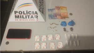Adolescente &eacute; detido com drogas em Cl&aacute;udio
