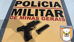 Homem &eacute; preso com arma de fogo na BR-494, em Divin&oacute;polis