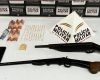 Dupla é detida com armas e crack no bairro Manoel Valinhas, em Divinópolis