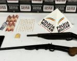 Dupla é detida com armas e crack no bairro Manoel Valinhas, em Divinópolis