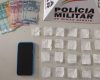 Homem é preso com cocaína no guarda-roupa em Cláudio