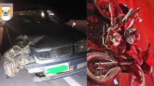 Motorista b&ecirc;bado atropela motociclista e &eacute; preso em Divin&oacute;polis