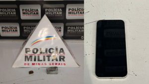 Homem &eacute; preso com drogas e celular furtado em Divin&oacute;polis