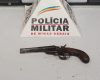 Adolescente de 17 anos é apreendido com garrucha em Divinópolis