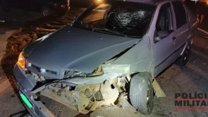 Um acidente na madrugada de s&aacute;bado (10/02) na MG-050, km 127, em Divin&oacute;polis, deixou um homem ferido em estado grave.