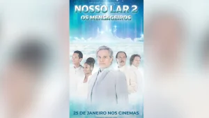Est&aacute; em cartaz em todos os cinemas do pa&iacute;s o filme 'Nosso Lar 2 - os Mensageiros'. E aqui em Divin&oacute;polis no Cine Hitz, est&aacute; passando em 4 sess&otilde;es di&aacute;rias.