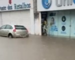 Moradores registram estragos causados pela chuva forte em Formiga