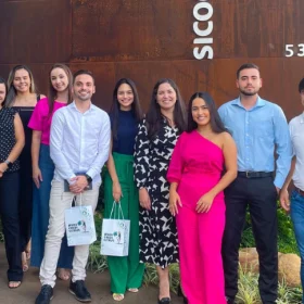 Na última semana, 10 colaboradores do Sicoob Divicred foram para Bebedouros, em São Paulo, para participarem de Intercooperação com o Sicoob Credicitrus.