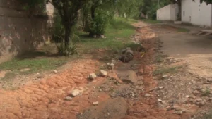 Dona Clarice tem 74 anos e todos os dias sai para trabalhar cedo, mas com o in&iacute;cio das obras na avenida Magalh&atilde;es Pinto no ano passado, come&ccedil;ou a ter problemas.