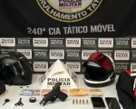 A Polícia Militar prendeu dois homens na manhã desta quinta-feira (15), em Cláudio.