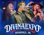Nesta segunda-feira (19), a rádio Nova Sertaneja divulgou os nomes que irão se apresentar no sábado (01/06) durante o evento da Divinaexpo 2024.