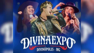 Nesta segunda-feira (19), a r&aacute;dio Nova Sertaneja divulgou os nomes que ir&atilde;o se apresentar no s&aacute;bado (01/06) durante o evento da Divinaexpo 2024.