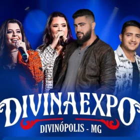 Nesta quarta-feira (21), a Divinaexpo divulgou os nomes que irão se apresentar na quinta-feira (30/5) durante o evento.