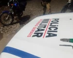 A Polícia Militar apreendeu dois adolescentes, de 15 e 16 anos, por furto de motocicleta na noite desta quinta-feira (22).