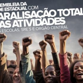 Assembleia Geral promove paralisação na rede estadual de ensino em Minas Gerais