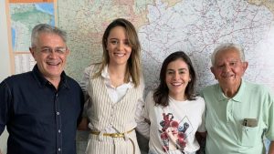 Lohanna, Dem&eacute;trius e Galileu anunciam apoio a pr&eacute;-candidata Laiz Soares
