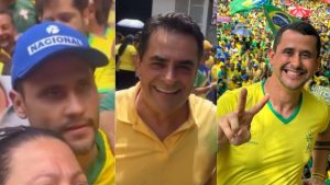Pol&iacute;ticos de Divin&oacute;polis participam de ato pr&oacute;-Bolsonaro em S&atilde;o Paulo