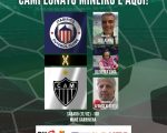 Gato e Galo atrás da classificação. Itabirito x Atlético. A Minas FM e Portal BH 24 horas transmitem.