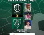 Cachorro contra Coelho. Esta é a Copa do Brasil. Maringá x América. A Minas FM transmite.