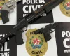 Polícia Civil apreende armas em Samonte