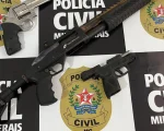 Polícia Civil apreende armas em Samonte