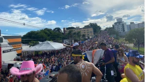 Bloco Haja Amor domina a avenida no Pré-carnaval