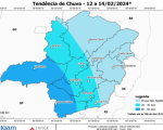 Previsão de calor e pancadas de chuvas em Divinópolis